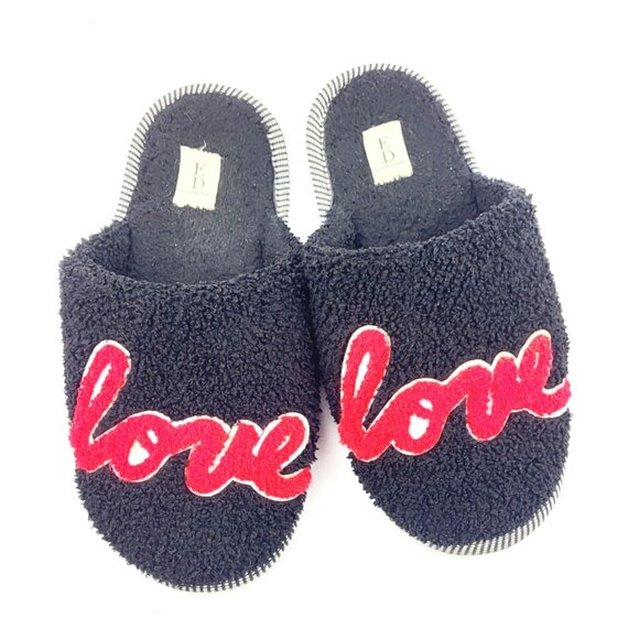ED Ellen‎ DeGeneres Womens Faux Fur Closed Toe Slip On Slippers - Size 9 - Picture 3 of 7
